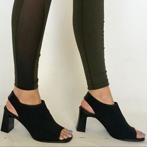 Paul Green Munchen Black Heeled Sandals! 🖤